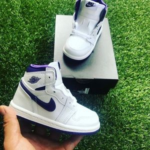 court purple jordan 1s